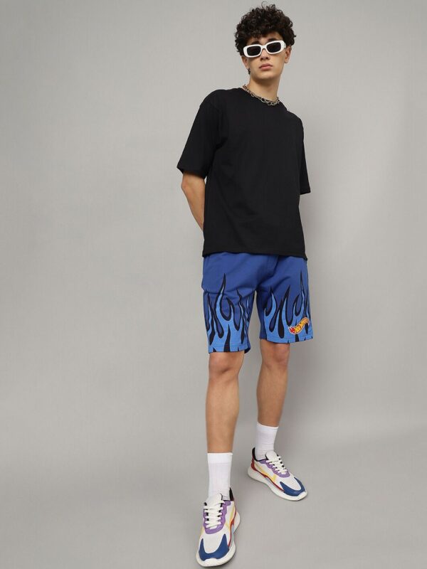 Men Hot Wheels Printed Shorts - Image 3