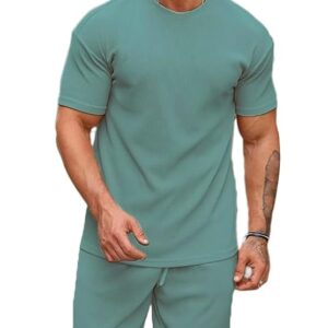 Men Cotton Pajama Set|| T-Shirt And Shorts Set For Men
