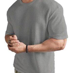 Mens Solid Dotted Unique Design Oversized Tshirt for Men