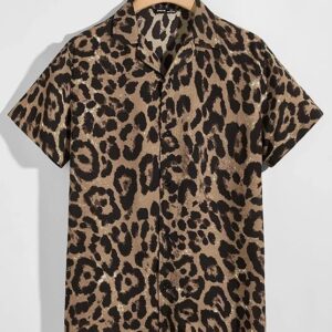 Leriya Fashion for Casual Stylish Printed Regular Fit | Men Formal Half Sleeve Shirt