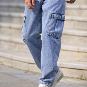 Men Jeans || Jeans for Men || Cargo Jeans (Q-04-05)